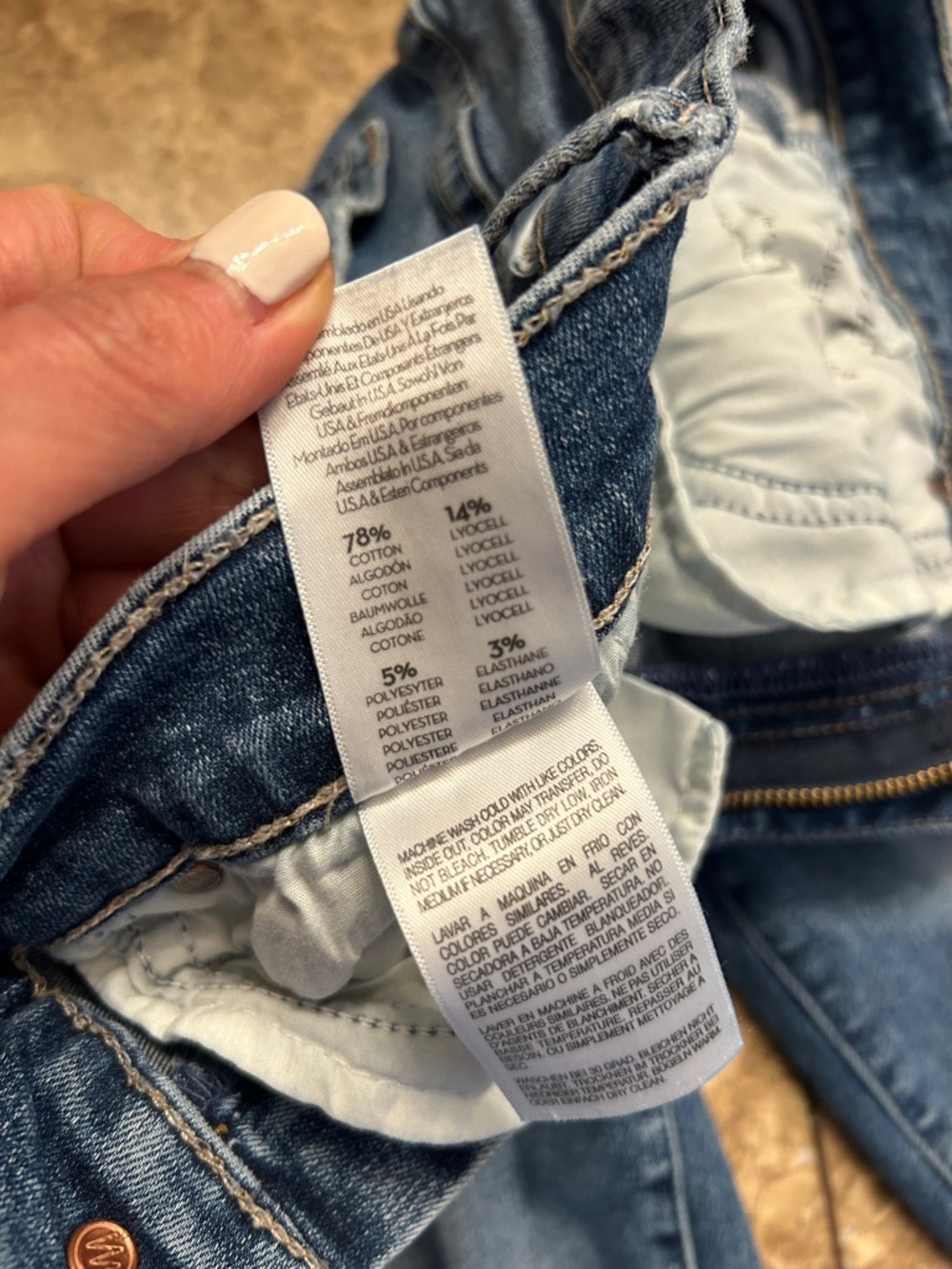 MOTHER DENIM THE SUPER CRUISER GOING IN CIRCLES sz 27 - Picture 10 of 10